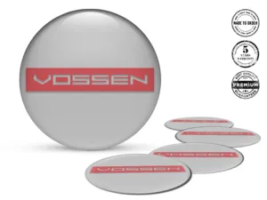 Vossen Domed Stickers Edition Custom Rim Decals